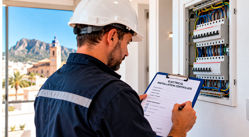 Electrical Installation Certificate San Vicente